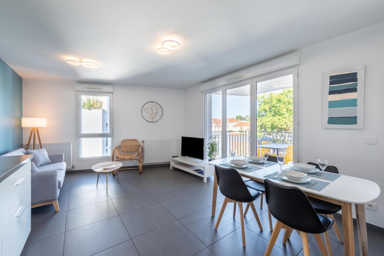 Bluemary - Spacieux T3 Garage Balcon Лион Экстерьер фото
